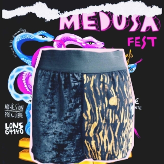 JUPE PIECE UNIQUE – HANDMADE CUSTOM SERIE MEDUSAFEST